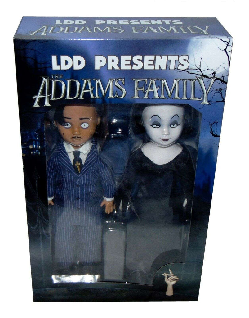 Living Dead Dolls Presents The Addams Family - Gomez and Morticia 2-Pack 10 Inch Dolls - figurineforall.com