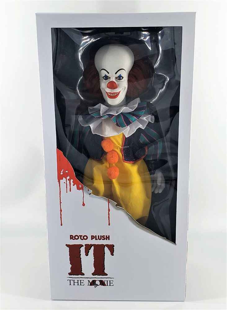Designer Series IT (1990) Pennywise 18 Inch Roto Plush Doll