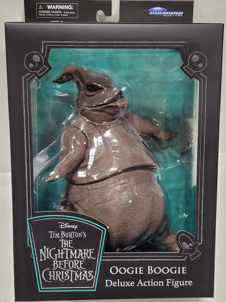 Nightmare Before Christmas Select Oogie Boogie 8 Inch Deluxe Action Figure Diamond Select - figurineforall.com