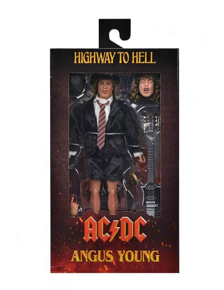 AC/DC Highway To Hell Angus Young 8 Inch Clothed Action Figure