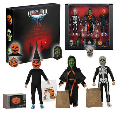 Halloween 3 Season of the Witch 6 Inch Clothed Action Figure 3-Pack Trick or Treaters