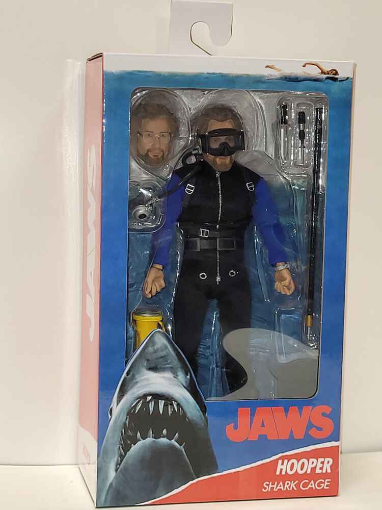 Jaws Matt Hooper Shark Cage 8 Inch Clothed Action Figure