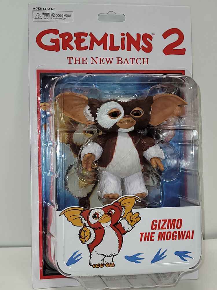 Gremlins Mogwai Reissue Blister Card - Gizmo 4 Inch Action Figure