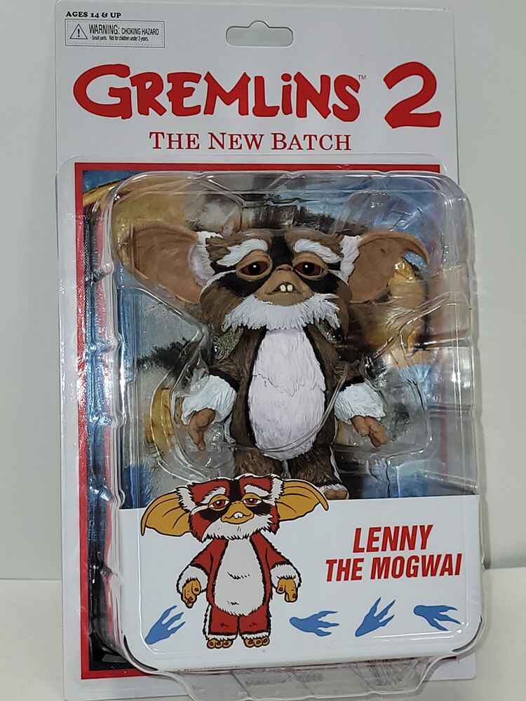 Gremlins Mogwai Reissue Blister Card - Lenny 4 Inch Action Figure