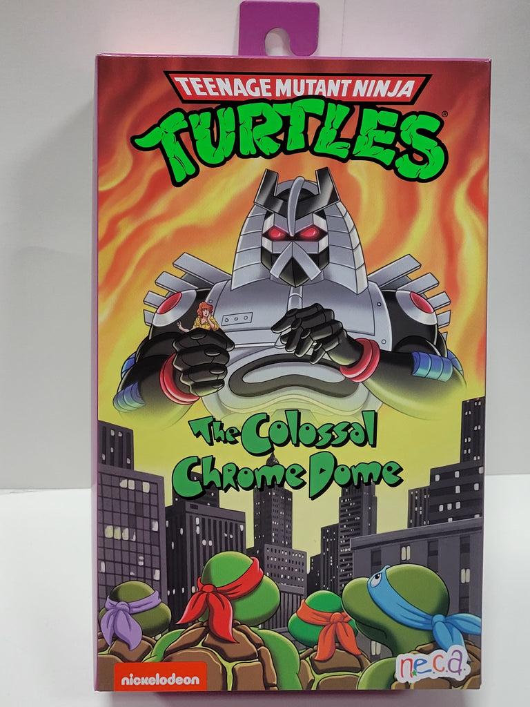 Teenage Mutant Ninja Turtles Cartoon The Colossal Chrome Dome 10 Inch Ultimate Action Figure - figurineforall.com