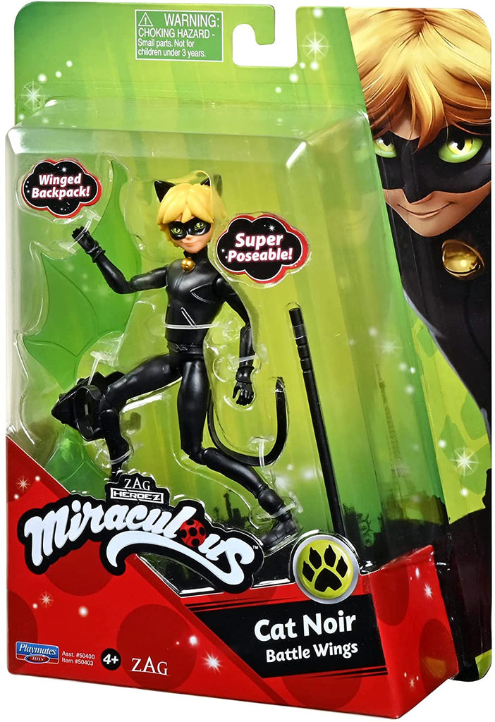 Playmates Toys Miraculous Toy Figure, Ladybug Paris Wings