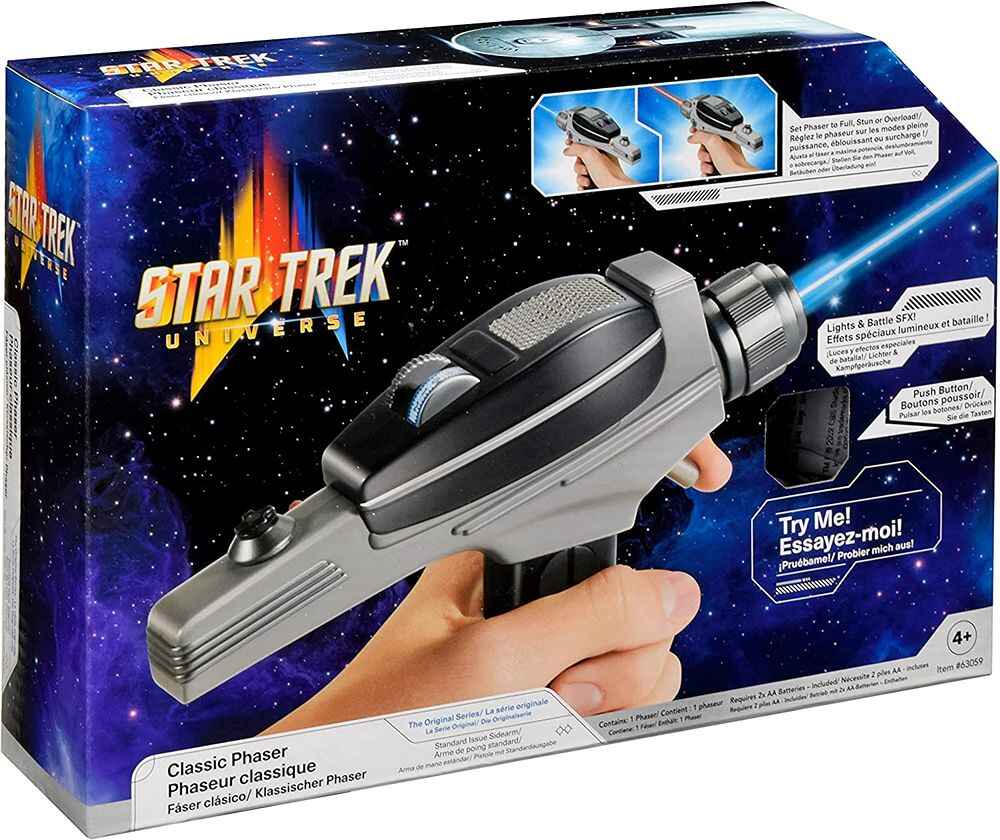 Star Trek Universe The Original Series Phaser Classic Version With Lights and Sound