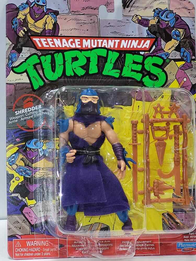1991 Super Shredder Teenage Mutant Ninja Turtles Collectible Vintage Figure