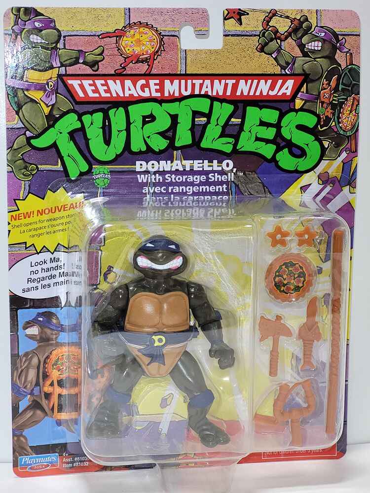 Teenage Mutant Ninja Turtles Classic Storage Shell 5 Inch Action Figure - Donatello