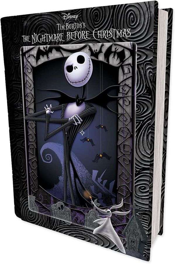 Puzzle 300 Pieces 3D - Nightmare Before Christmas Jack Skellington  Lenticular Book Jigsaw Puzzle