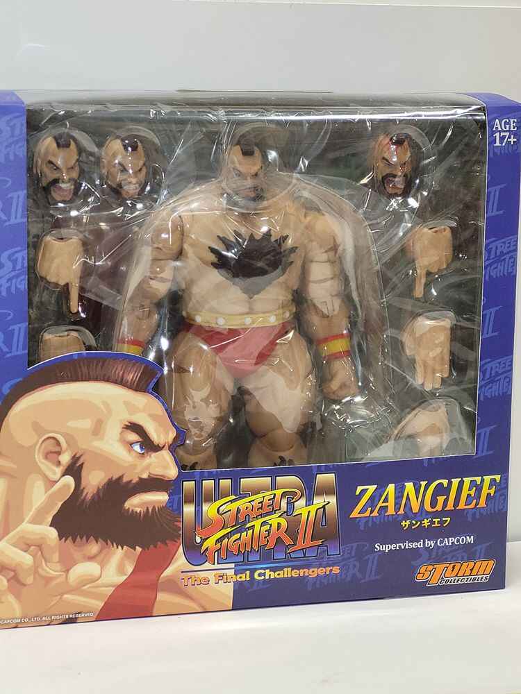 Street Fighter II: The Final Challenger Zangief 1/12 Action Figure