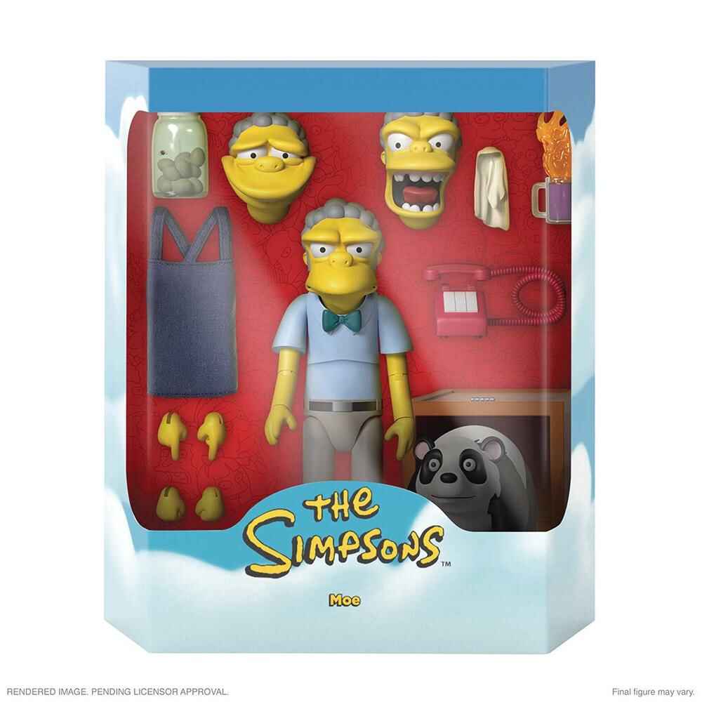 Simpsons Ultimates Moe 7 Inch Action Figure
