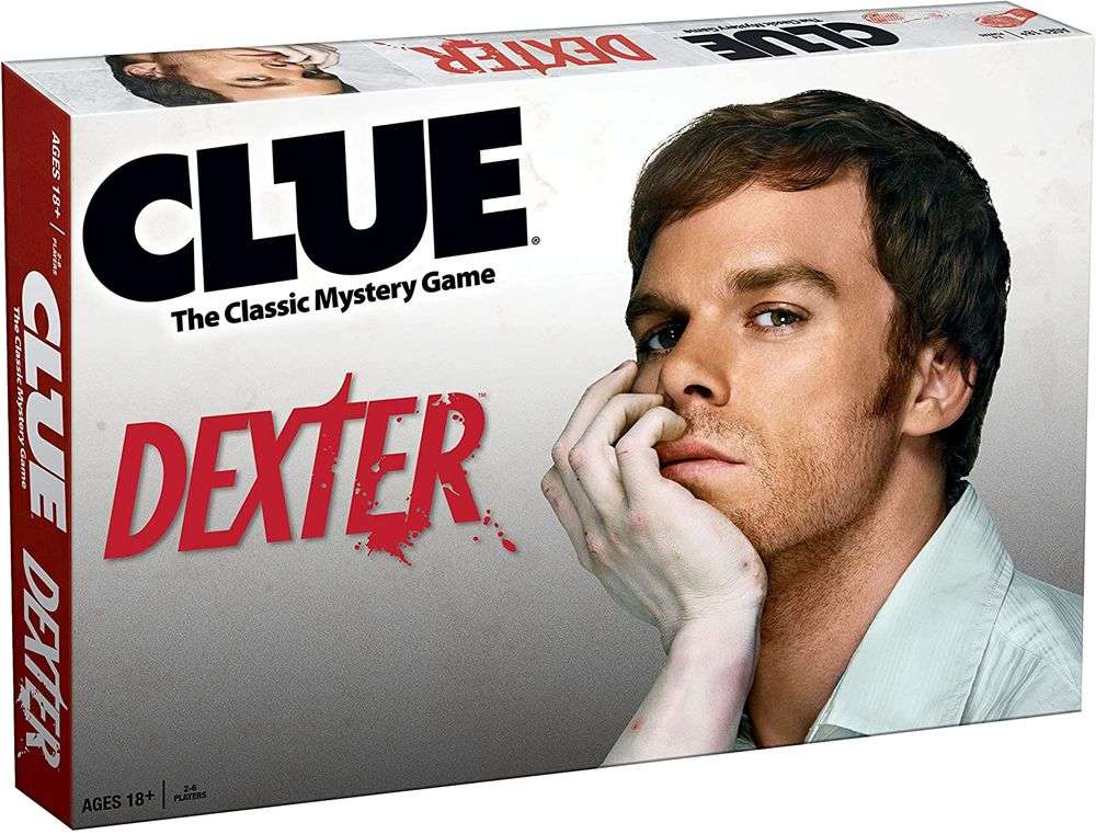 Clue Dexter TV Series Mystery Collectors Edition Board Game - figurineforall.com