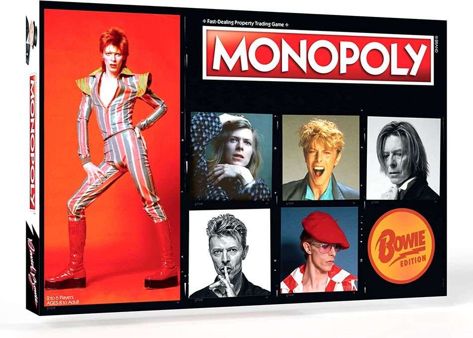 Monopoly David Bowie Collectors Edition Board Game - figurineforall.com