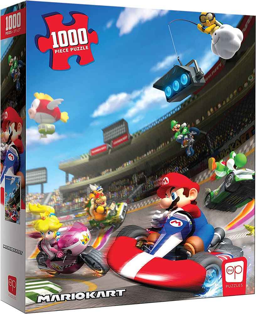 Puzzle 1000 Pieces - Super Mario Mario Kart Jigsaw Puzzle